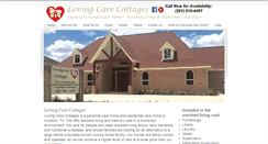 Desktop Screenshot of lovingcarecottages.com